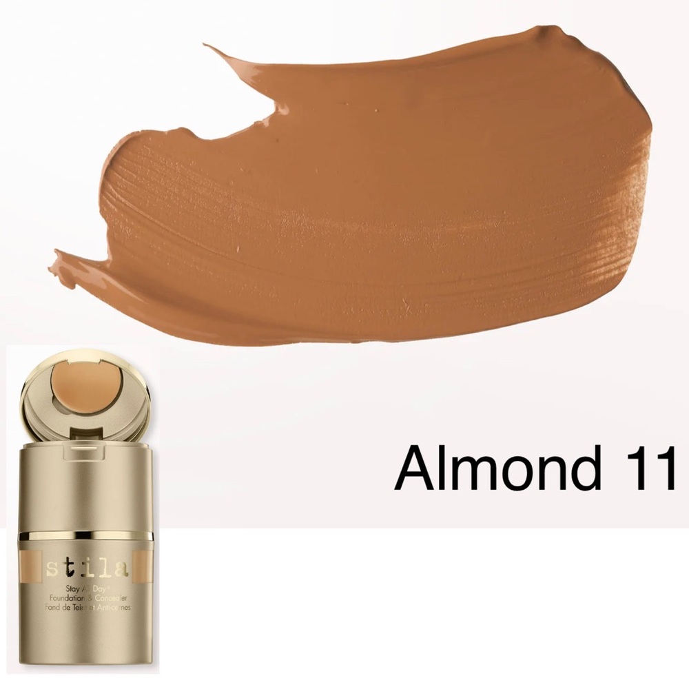 STILA Stay All Day® Foundation & Concealer - ALMOND - Picture 1 of 7